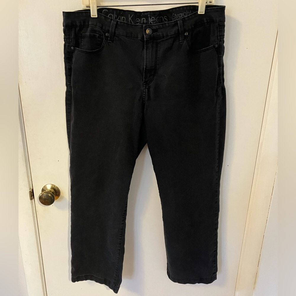 Black Calvin Klein Jeans Staight Leg